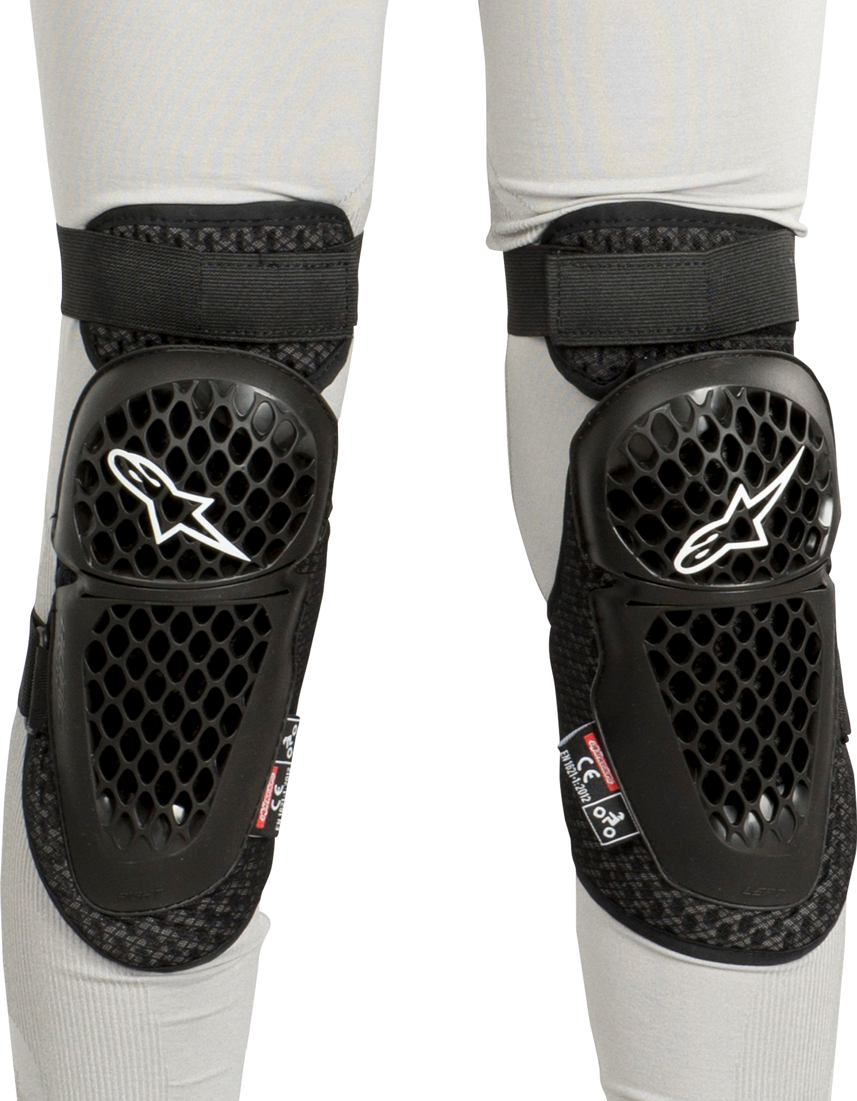 Alpinestars Rodilleras  Bionic Plus Niño Negras