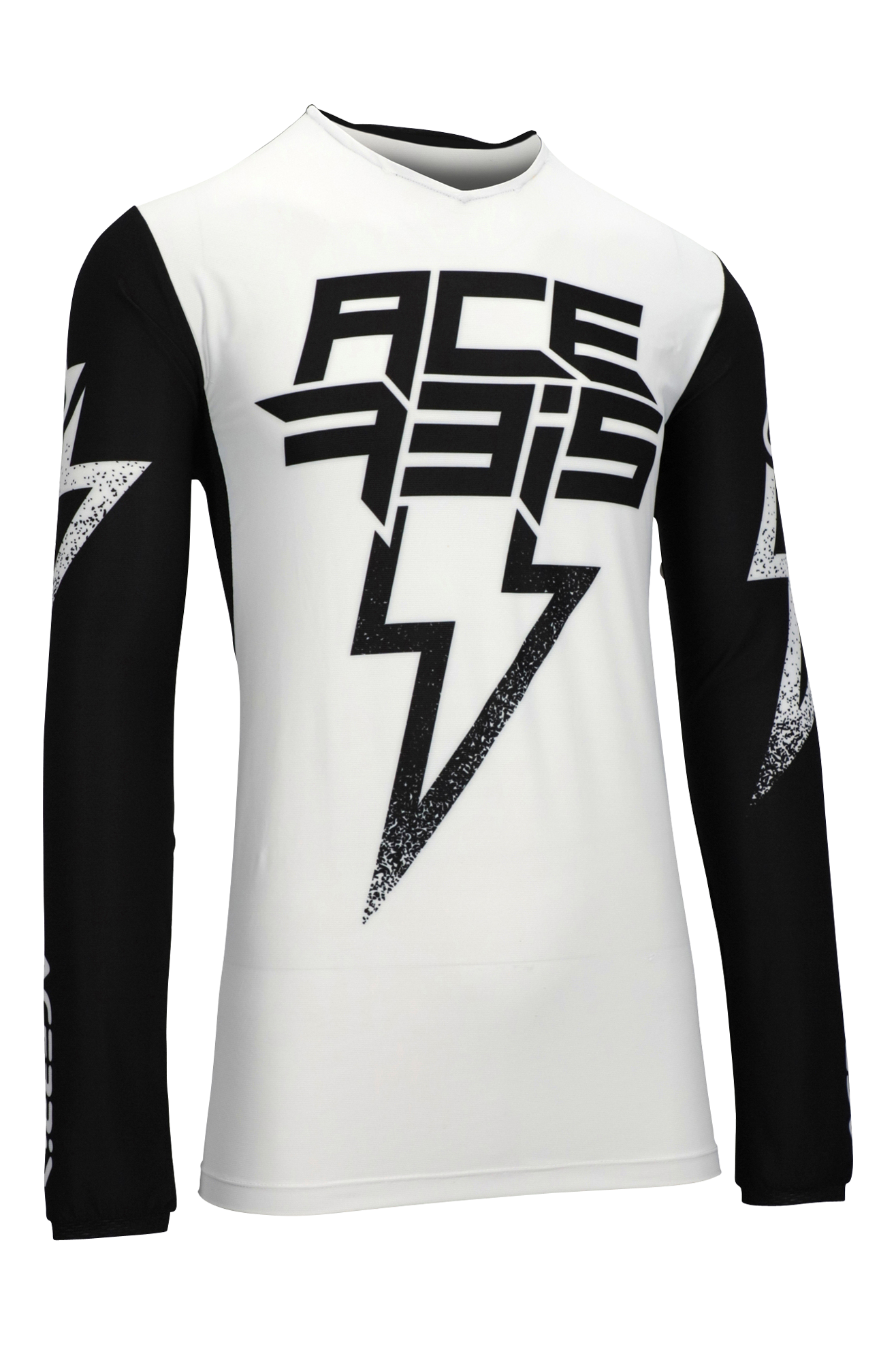 Acerbis Camiseta de Cross  X-Flex Blizzard Blanco-Negro