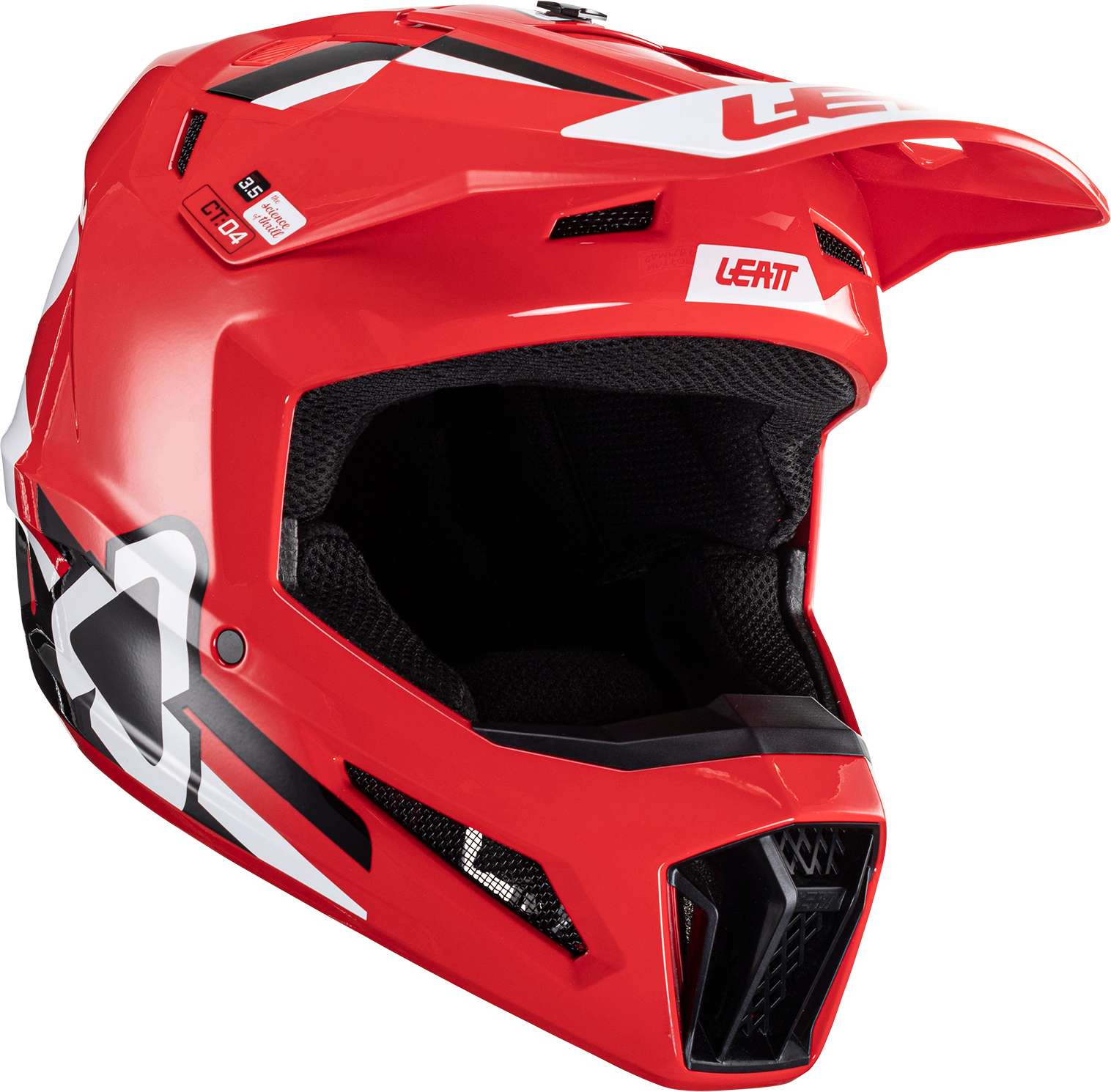 Leatt Casco de Cross Niño  Moto 3.5 V24 Rojo