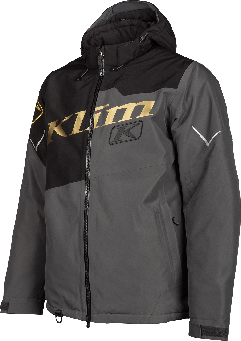 KLIM Chaqueta  Instinct Negro-Dorado Metálico