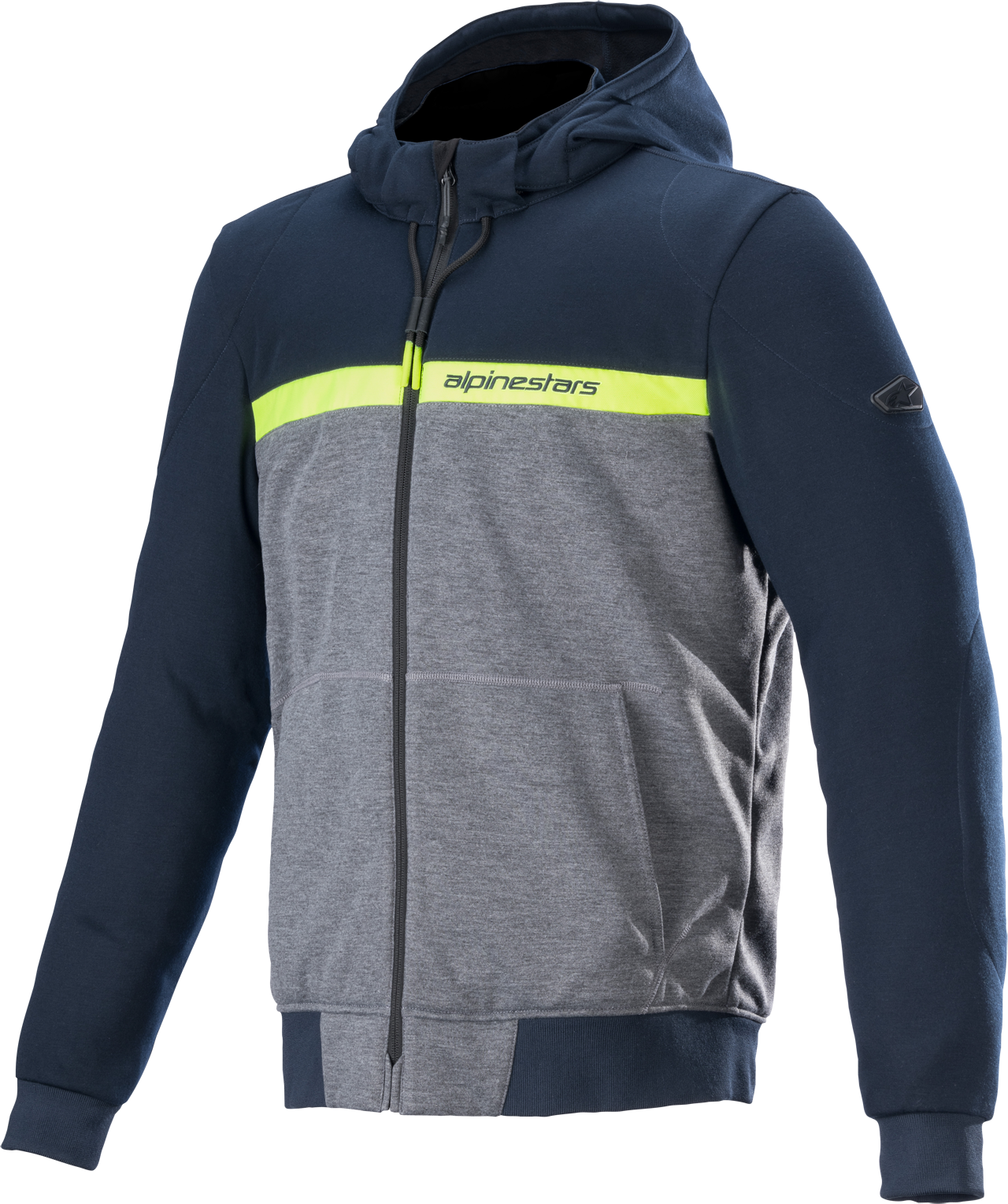 Alpinestars Sudadera de Moto  Chrome Street Azul-Gris