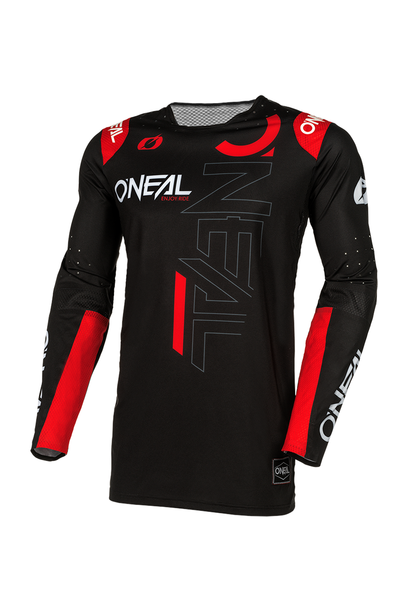 O'Neal Camiseta de Cross Oneal Prodigy Negro-Blanco