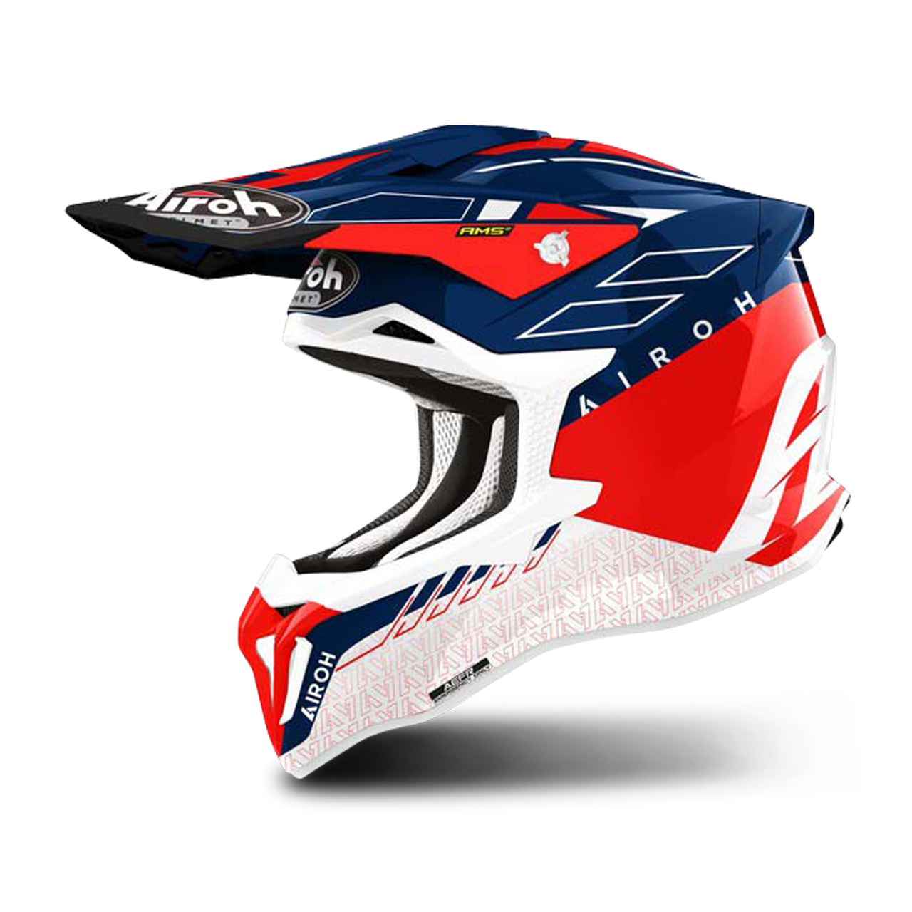 Airoh Casco de Cross  Strycker Skin Rojo Mate