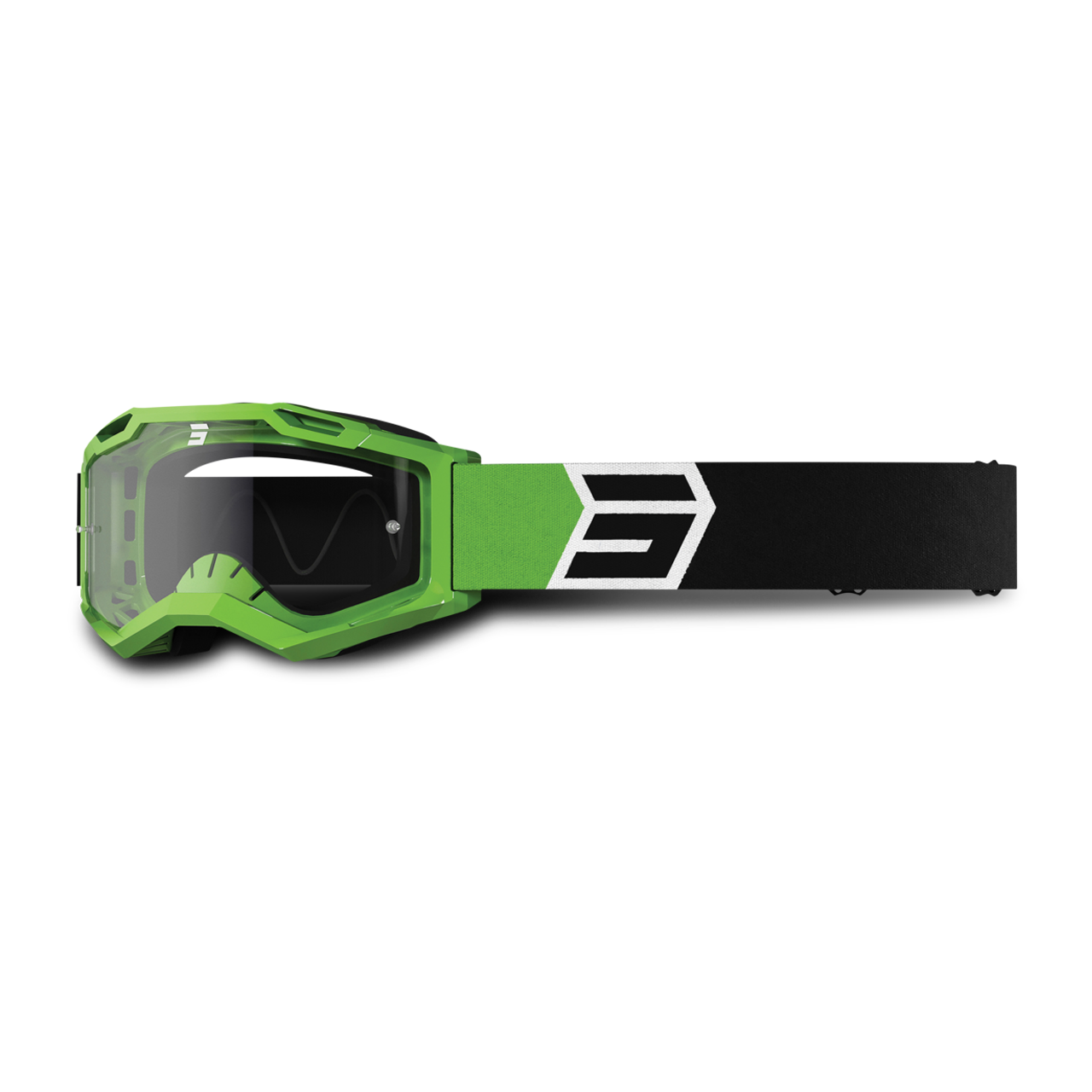 Shot Race Gear Gafas Solares de Cross Shot Assault 2.0 Verde Brillante