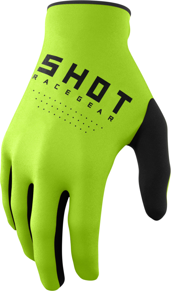 Shot Race Gear Guantes de Cross para Niño Shot Verdes