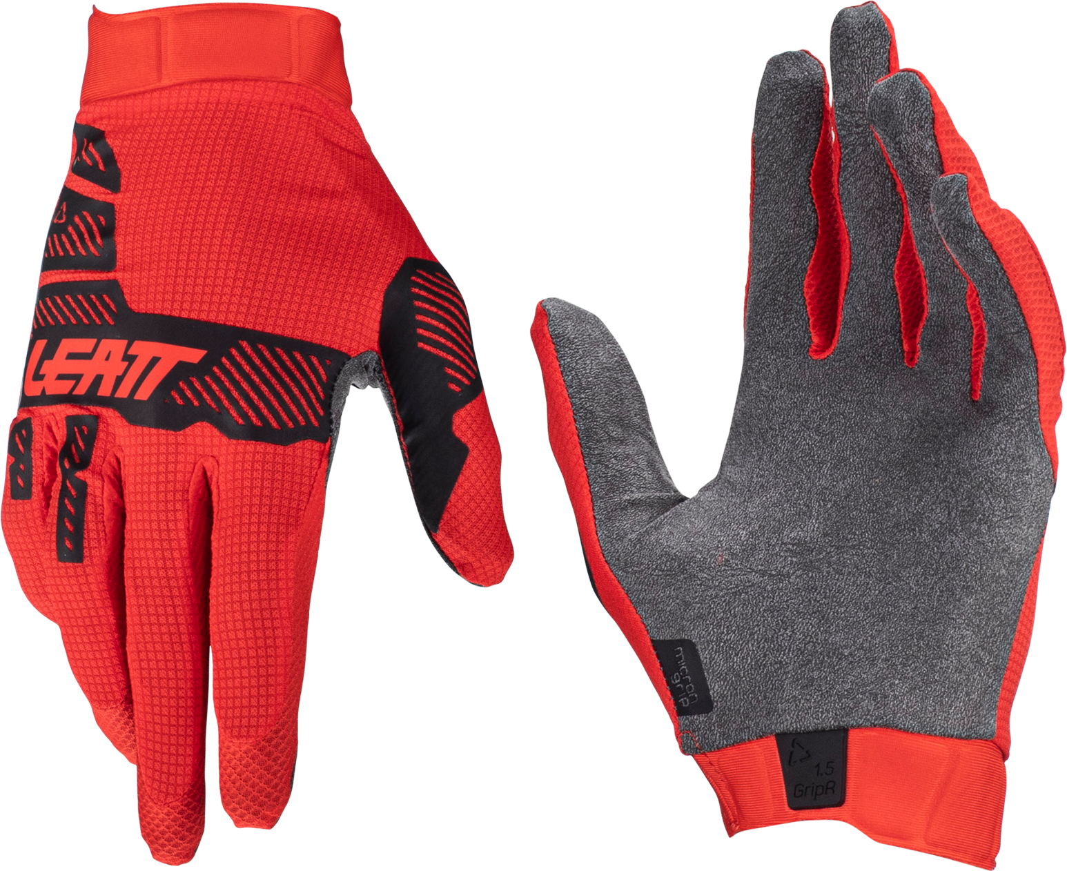 Leatt Guantes de Cross  Moto 1.5 GripR Rojos