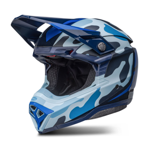 BELL Casco de Cross  Moto-10 Mips Spherical Azul Oscuro-Azul Claro