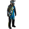 FXR Mono  CX Lite Negro-Azul-Hi Vis