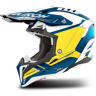 Airoh Casco de Cross  Aviator 3 Saber Azul Mate