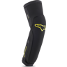 Alpinestars Protección de Rodilla y Espinilla  Paragon Plus Negro-Acid-Amarillo