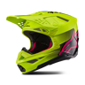 Alpinestars Casco de Cross  Supertech S-M10 Unite Amarillo Flúor-Negro