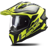 LS2 Casco Adventure  MX701 EXPLORER Alter Negro Mate-Amarillo HiVis