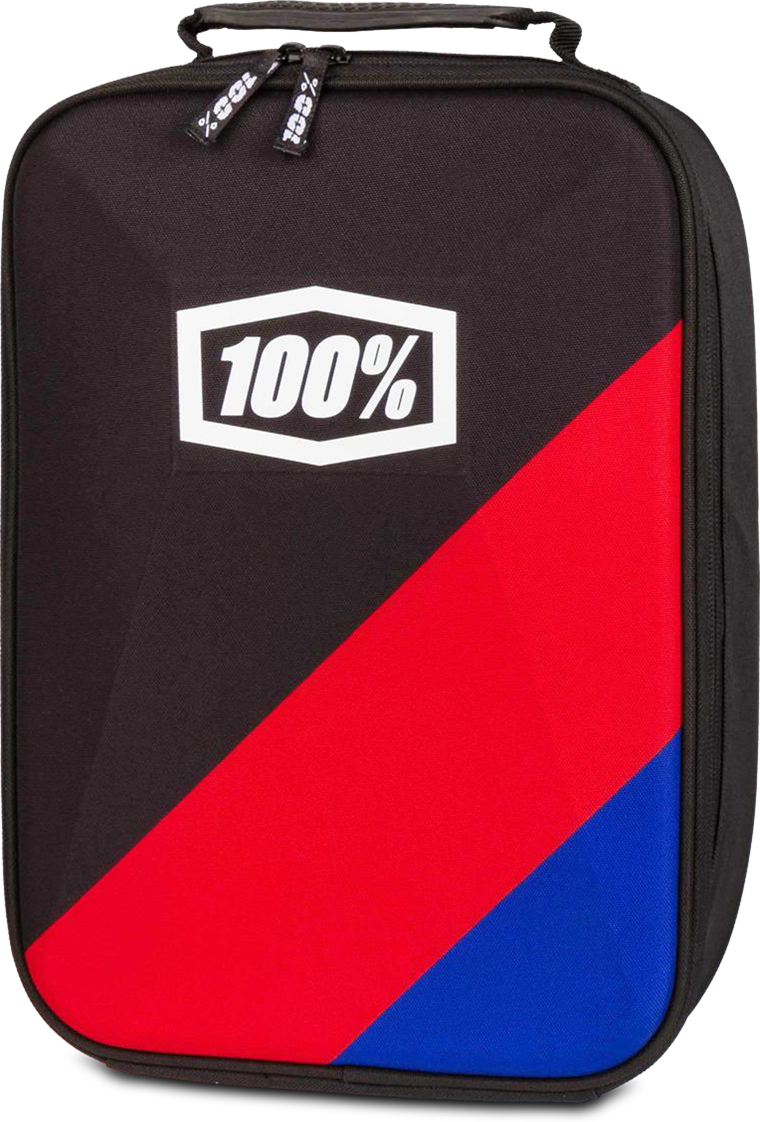 100% Estuche para Gafas  Cornerstone Negro-Rojo-Azul