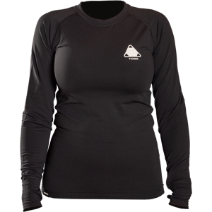 TOBE Outerwear Camiseta térmica Mujer TOBE Vidi Jet Negra