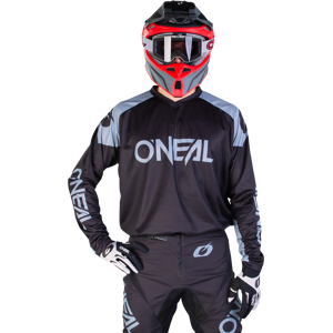 O'Neal Camiseta de Cross  Mayhem Negro-Gris