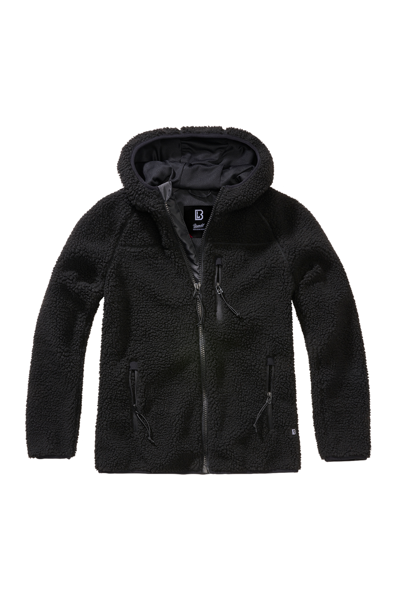 Brandit Chaqueta Polar Mujer  Negra