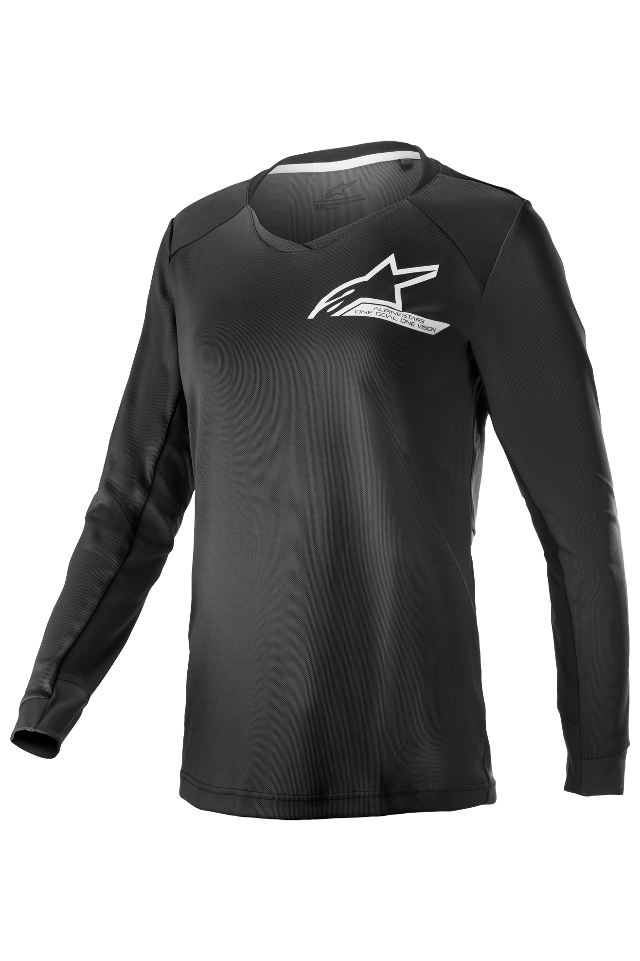 Alpinestars Camiseta de MTB Mujer  Stella Drop LS JE Negra