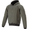 Alpinestars Sudadera con capucha de Moto  Ageless Verde Militar-Mezcla