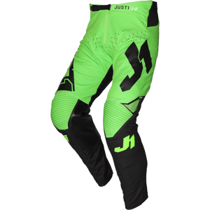 Just1 Pantalones de Cross  J-Flex Aria Fluo-Verde-Negro