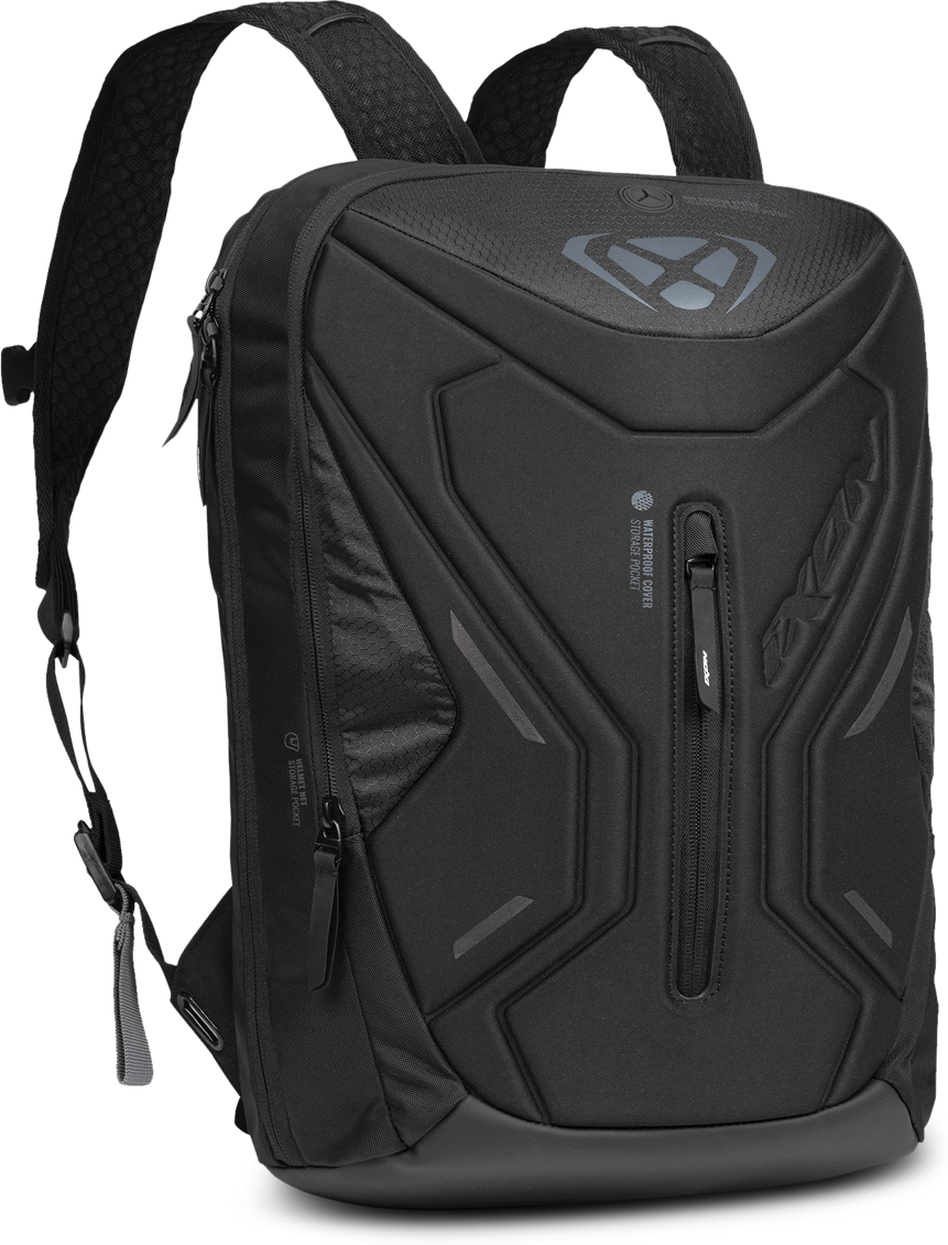 Ixon Mochila  R-LASER 25 Negro-Blanco-Rojo