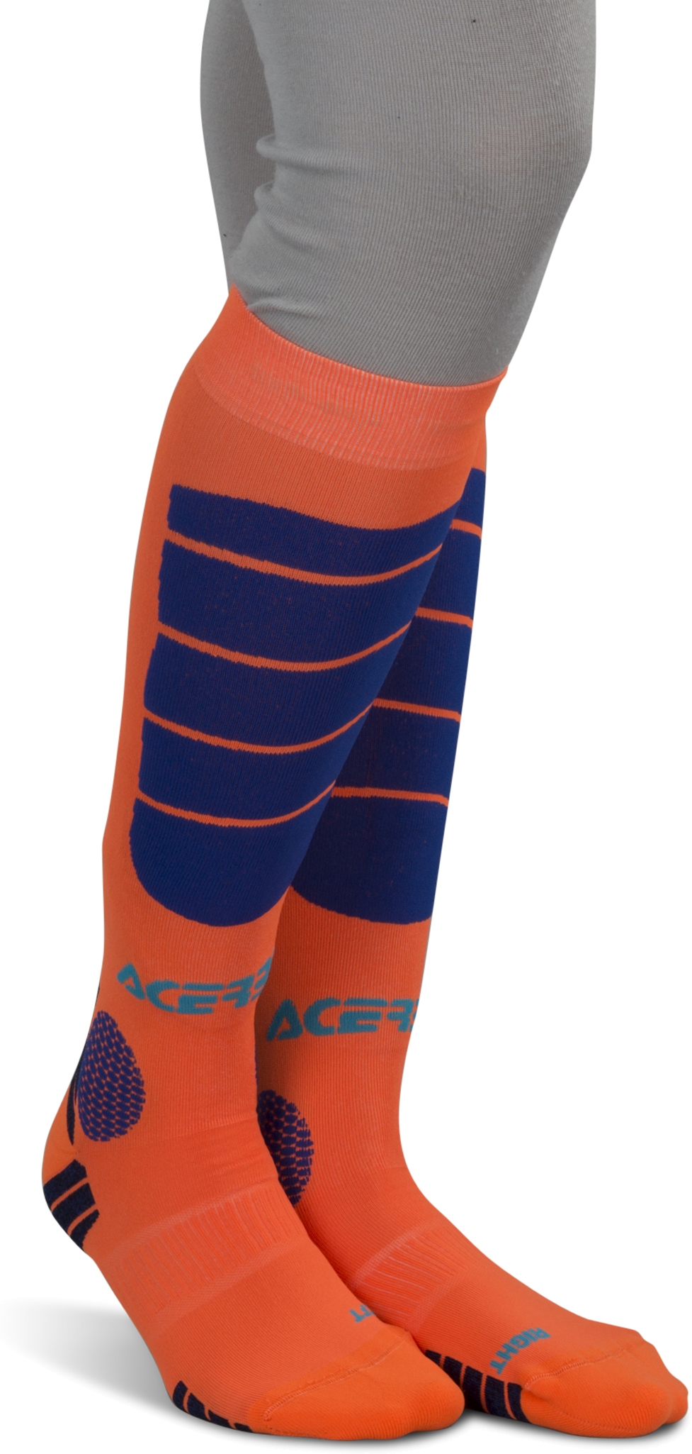 Acerbis Calcetines  MX Impact Naranja-Azul