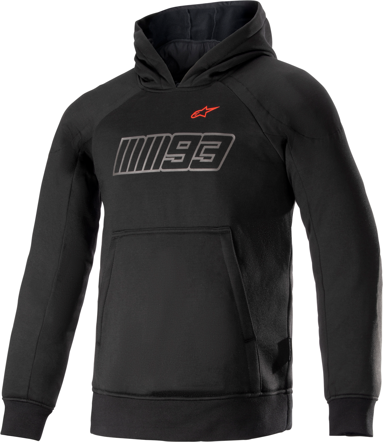 Alpinestars Sudadera con Capucha  MM93 Thunder Negro-Rojo Brillante