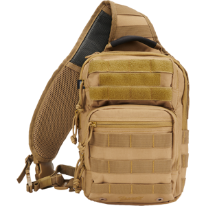 Brandit Mochila  US Cooper Sling Pack Mediana Camel