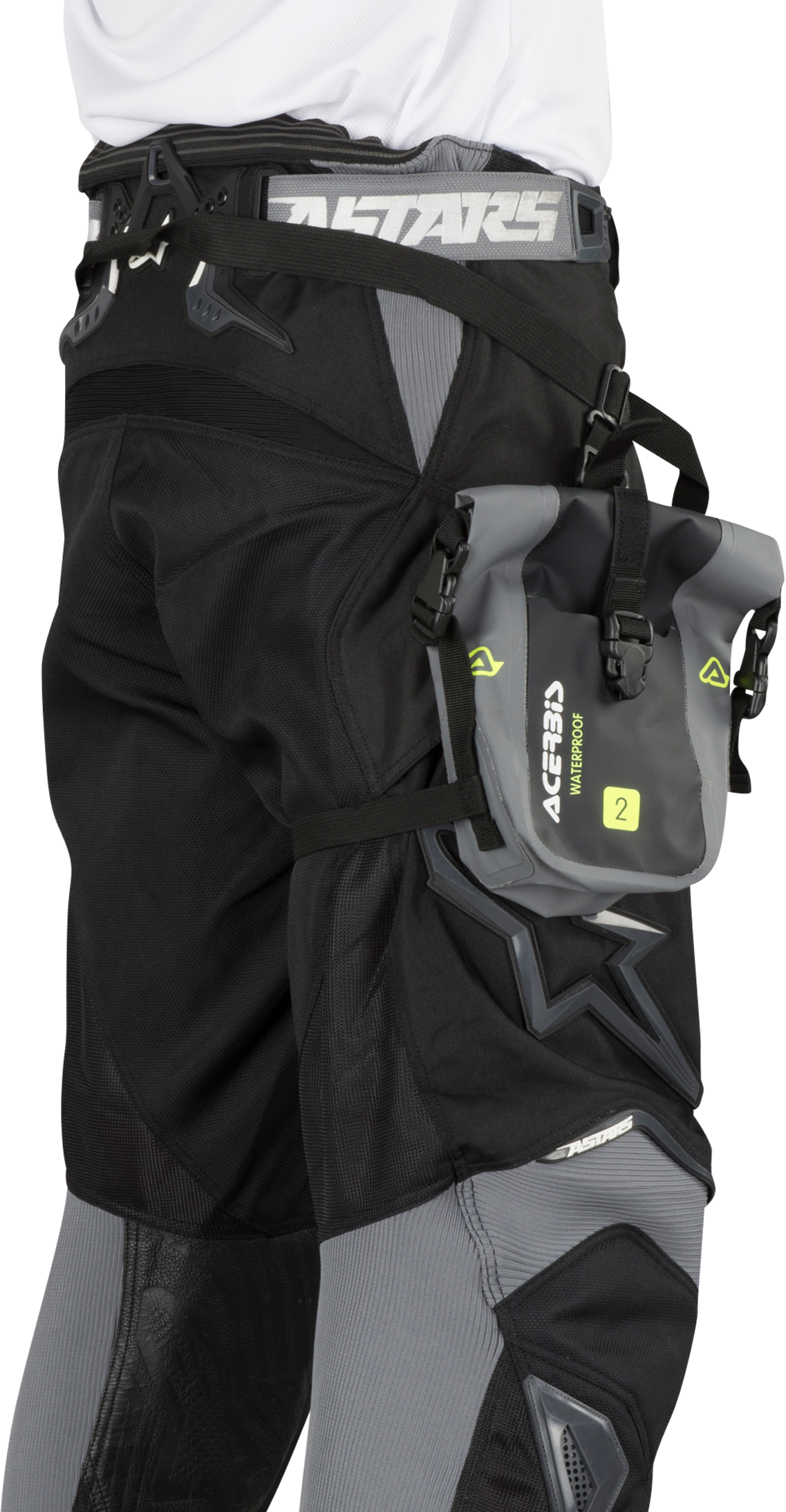 Acerbis Bolsa de Muslo  No Water Trip Negro-Gris