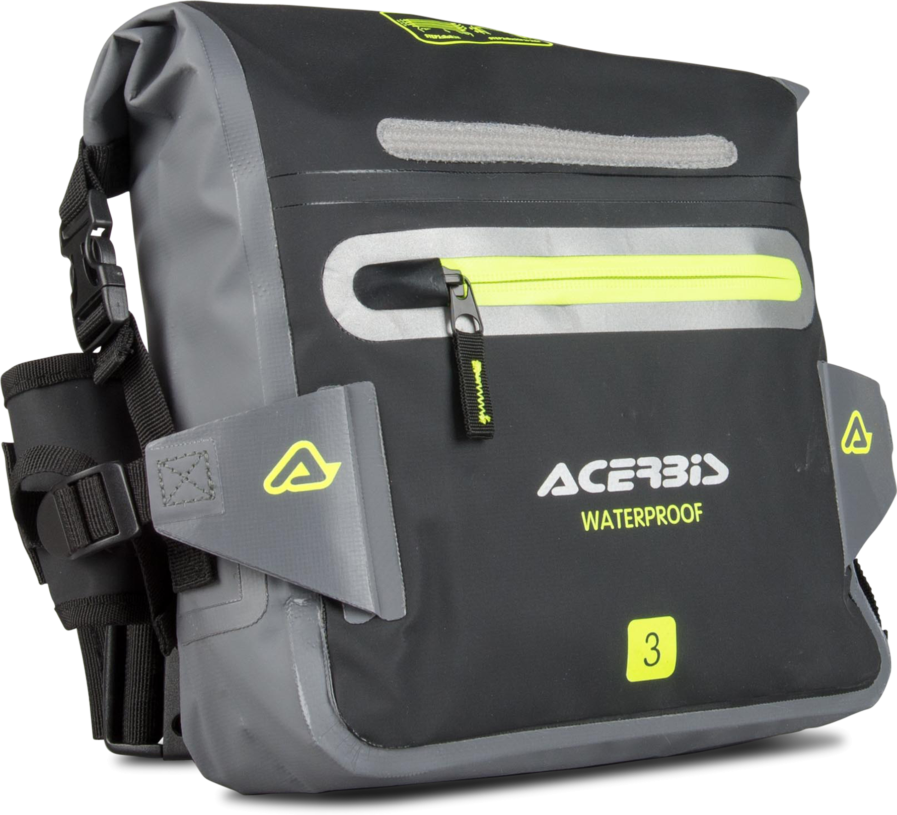 Acerbis Riñonera  Impermeable Negro-Gris Acerbis Riñonera  Impermeable Negro-Gris