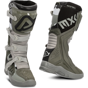 Acerbis Botas de Cross  X-Team Marrón-Gris