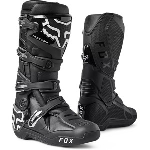 FOX Botas de Cross  Motion Negras