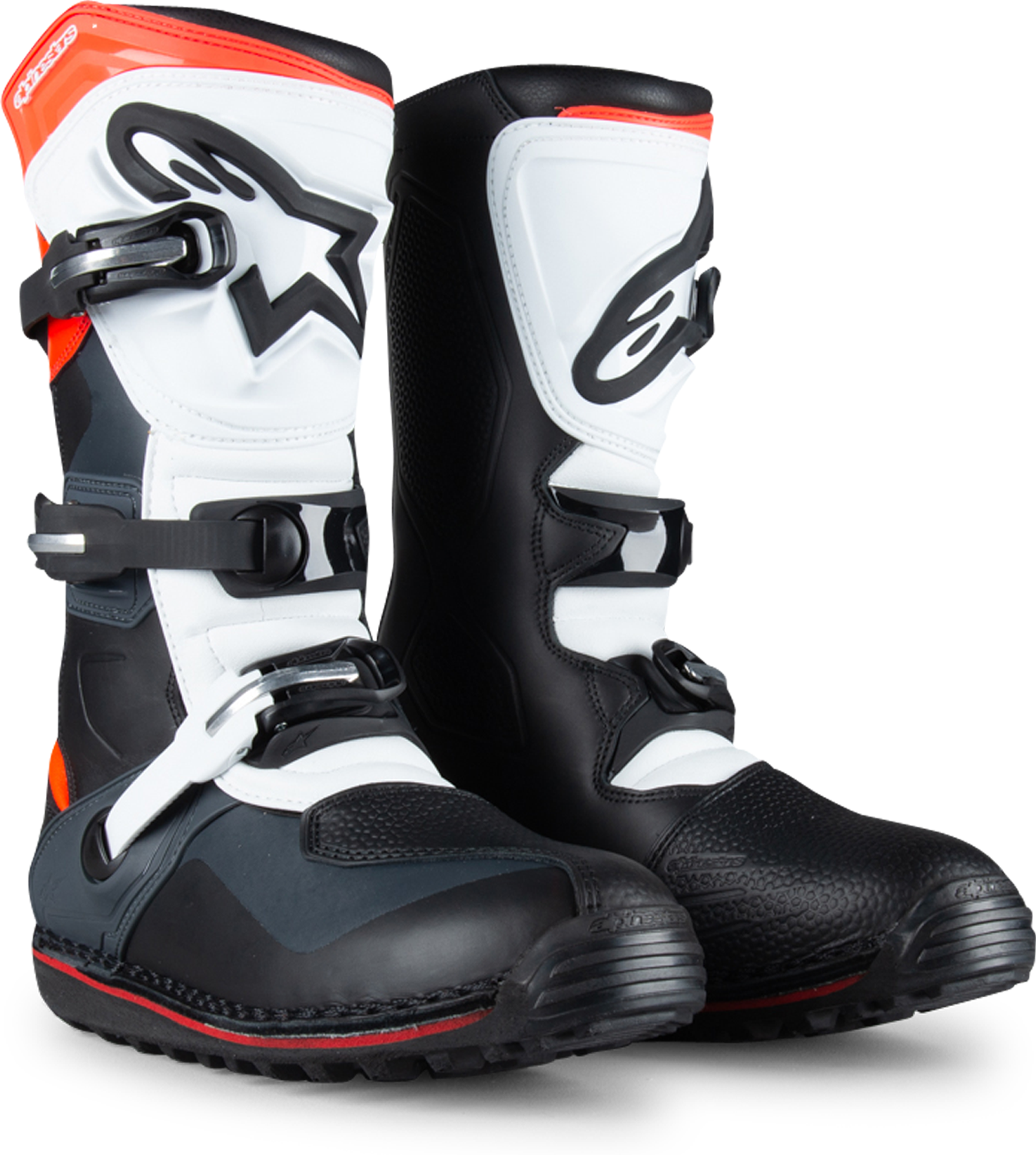 Alpinestars Botas de Trial  Tech T Blanco-Negro