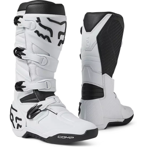 FOX Botas de Cross  Comp Blancas