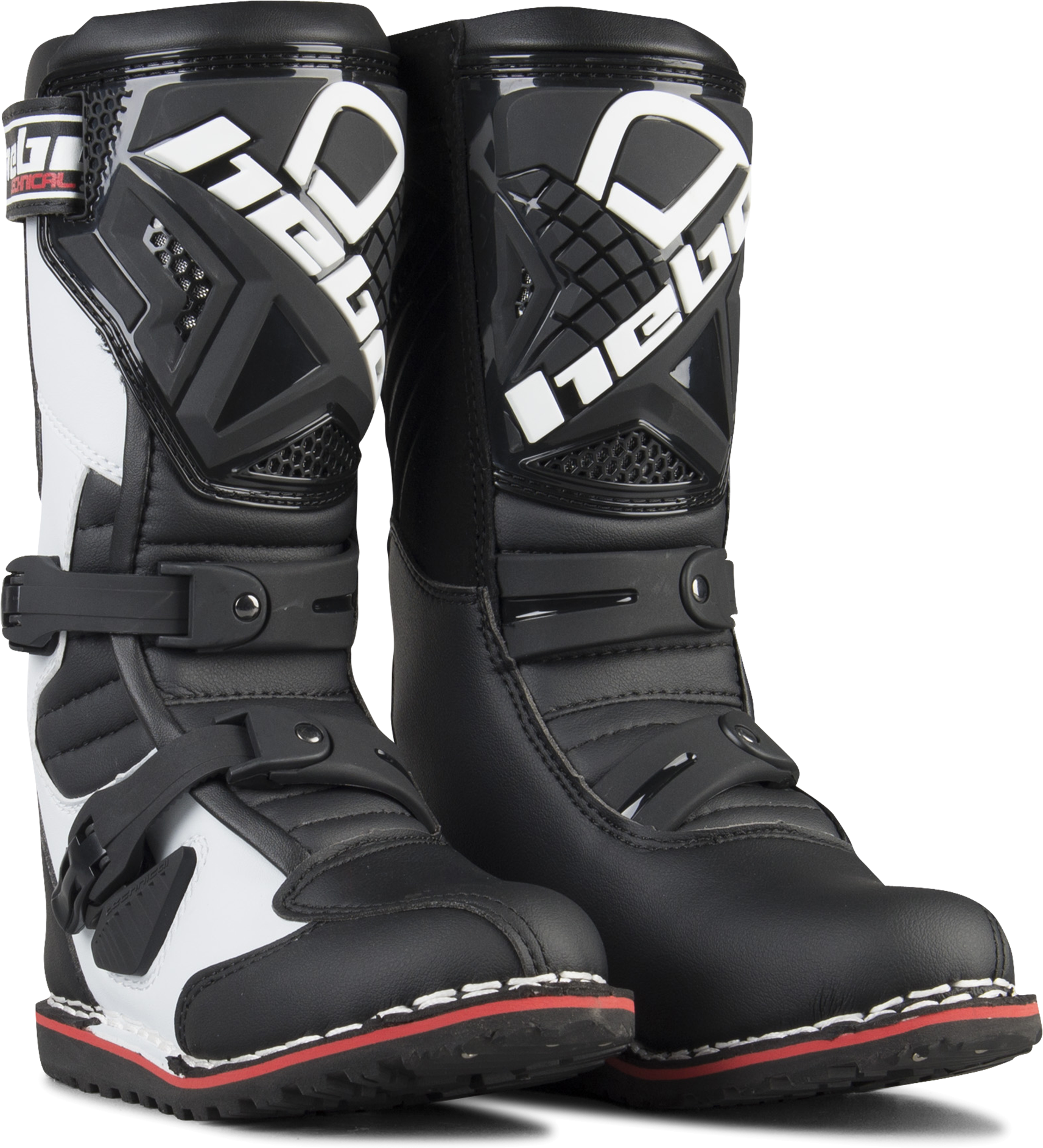 Hebo Botas de Trial  Technical 2.0 Micro Niño Negro-Blanco