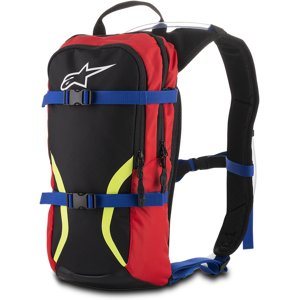 Alpinestars Mochila  Iguana Negro-Azul-Rojo-Amarillo Fluorescente