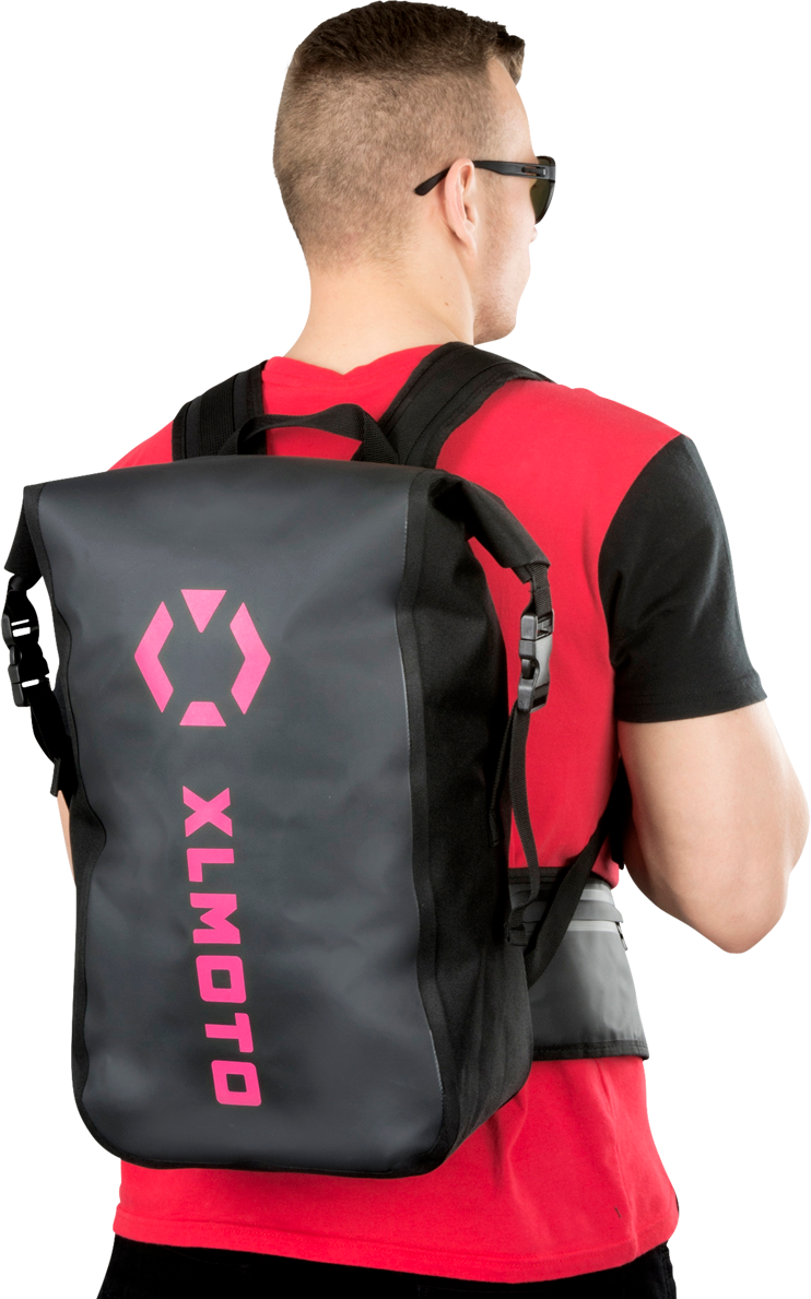 XLMOTO Mochila  H2O Waterproof Rosa