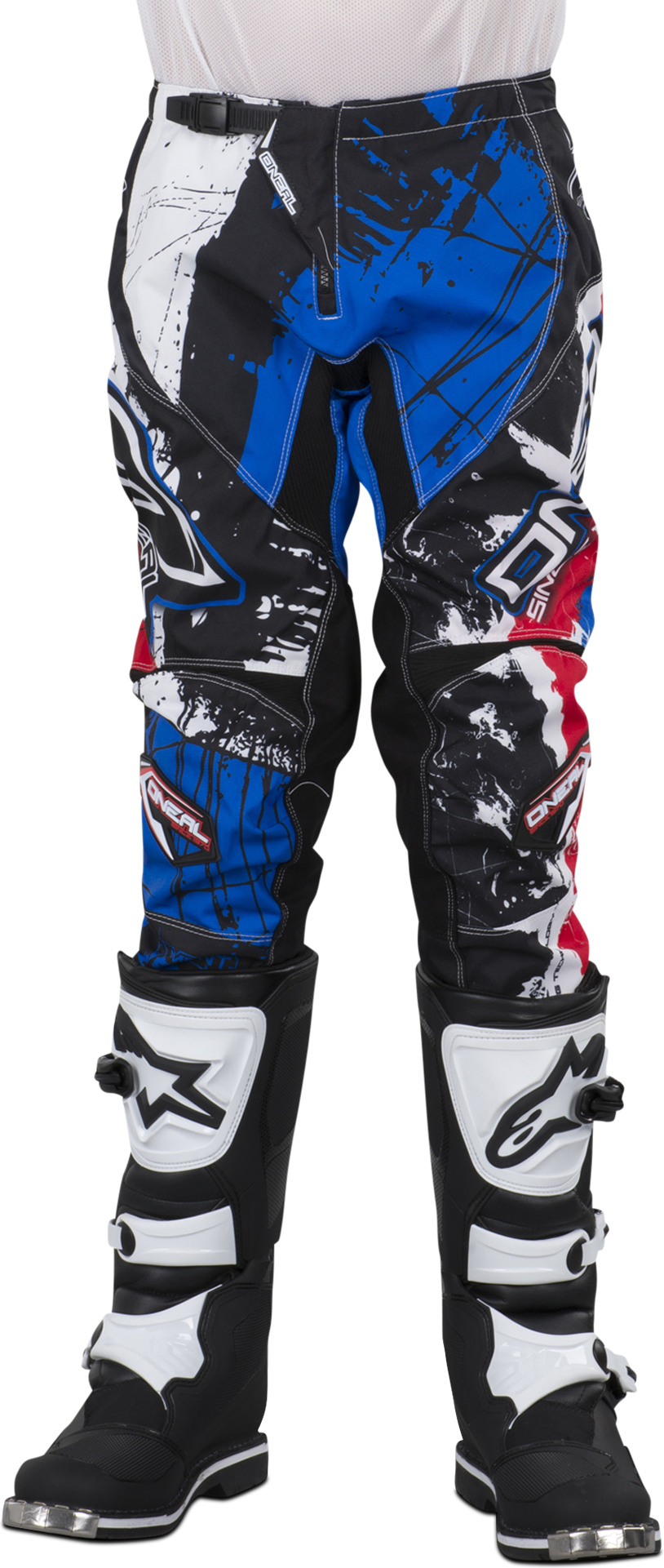 O'Neal Pantalones de Cross  Element Shocker Negro-Azul-Rojo O'Neal Pantalones de Cross  Element Shocker Negro-Azul-Rojo