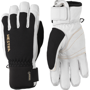 Hestra Guantes Cortos  Army Leather Gore-Tex Negro-Blanco Roto