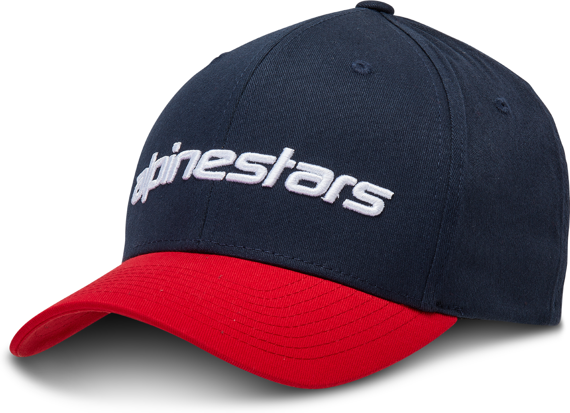 Alpinestars Gorra  Linear Azul Marino-Rojo