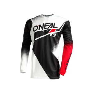 O'Neal Camiseta de Cross  Element Racewear Negro–Blanco-Rojo