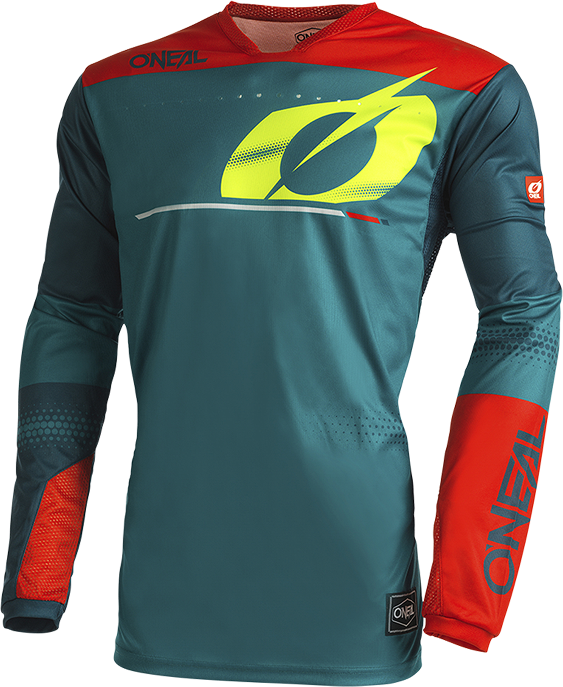 O'Neal Camiseta de Cross  Hardwear Haze Azul-Rojo