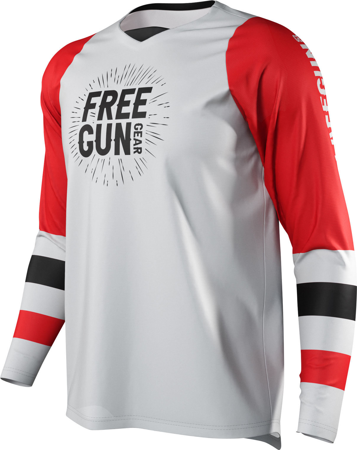 Freegun Camiseta de Cross  Load Rojo