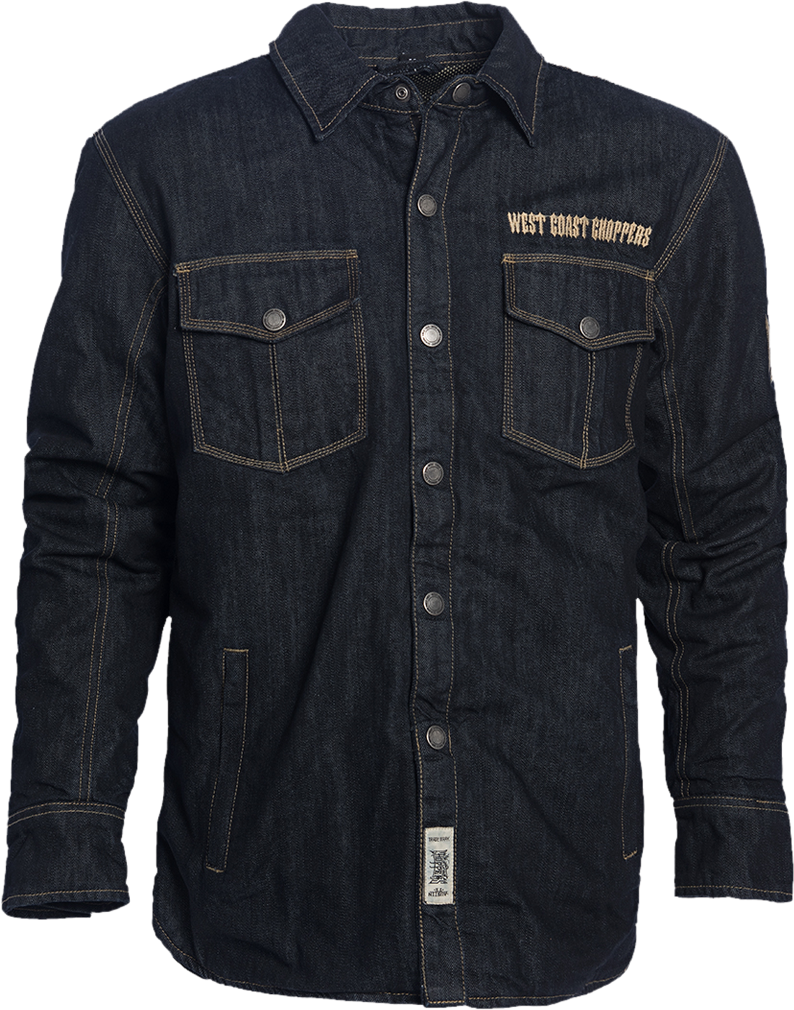 West Coast Choppers Sobrecamisa Vaquera  OG Azul