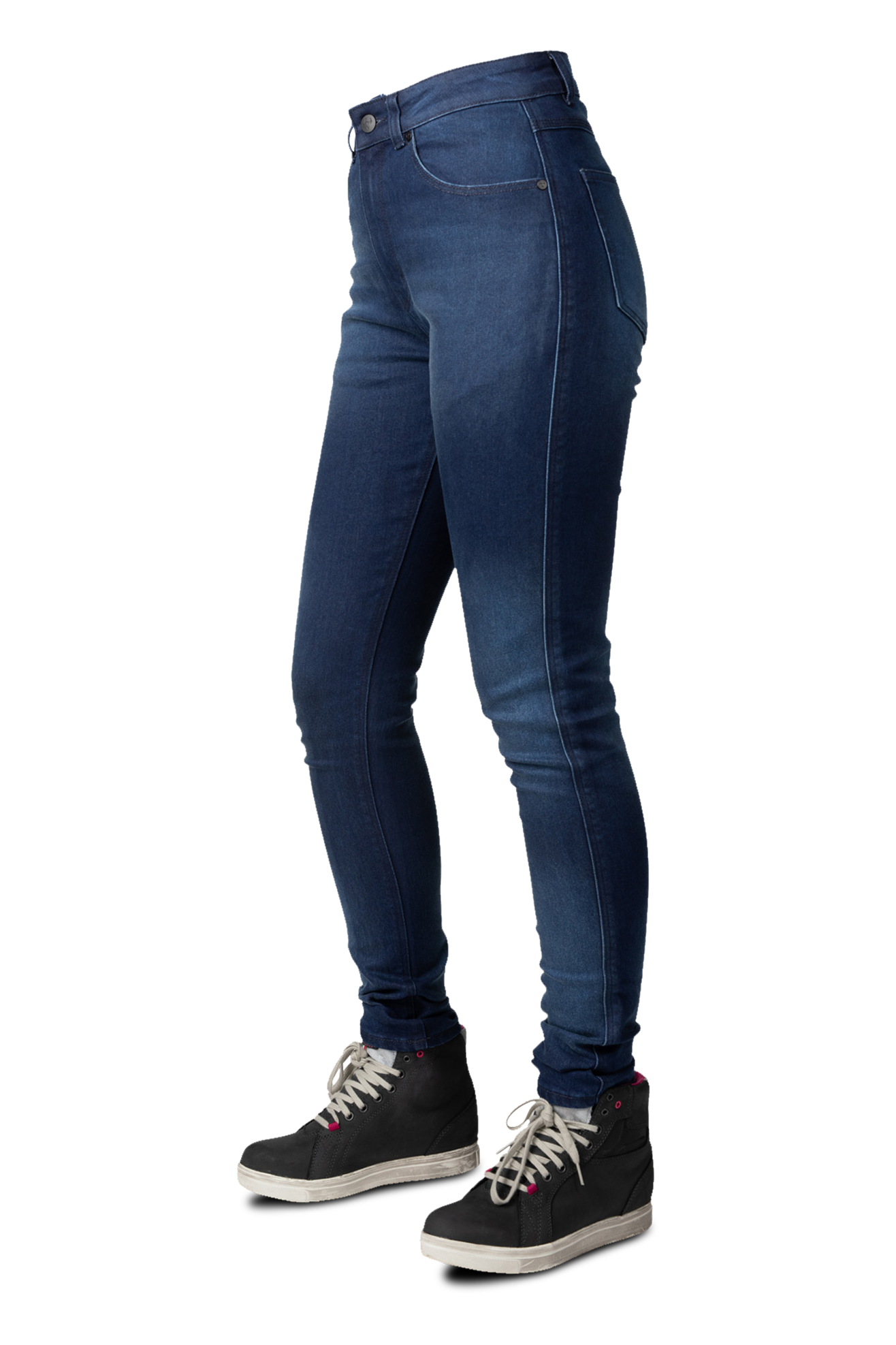 Bull-it Pantalones de Moto para Mujer  Tactical Icona ll Slim Azul