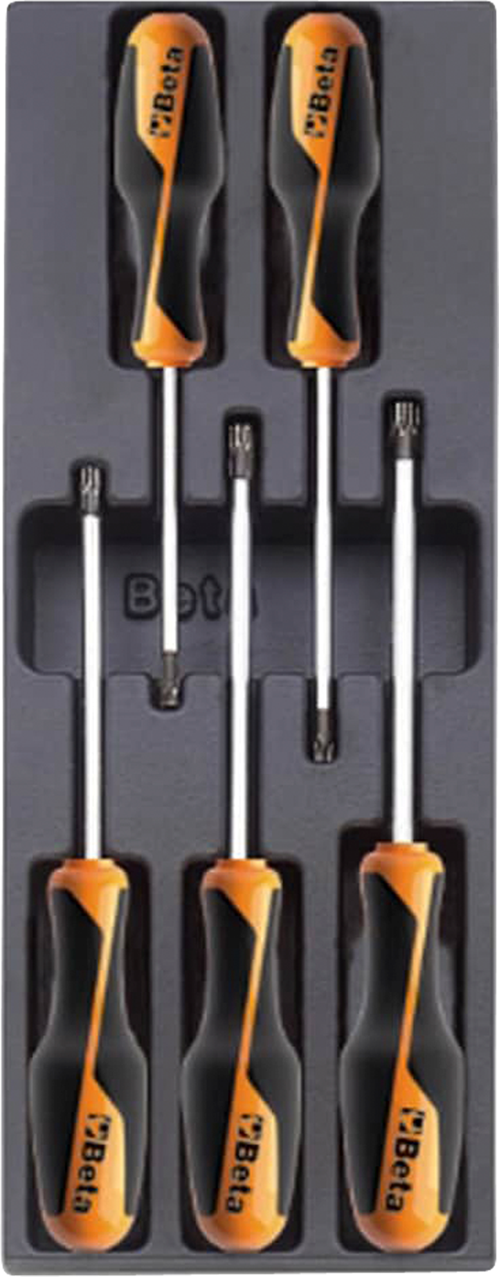 Beta Tools Termoformado rígido con surtido de herramientas T206-5 Beta Tools Termoformado rígido con surtido de herramientas T206-5