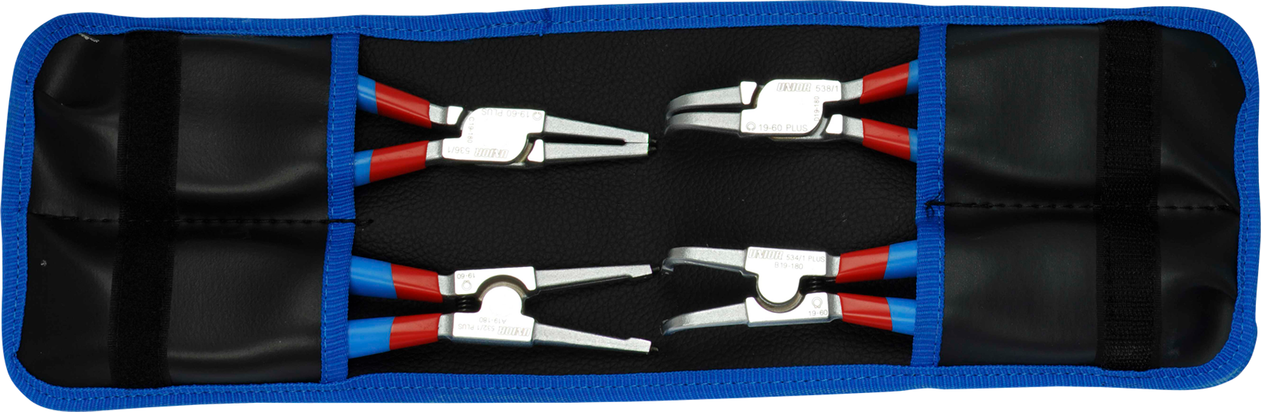 Unior Alicates anillas de bloqueo  con bolsa 4-Pack Unior Alicates anillas de bloqueo  con bolsa 4-Pack