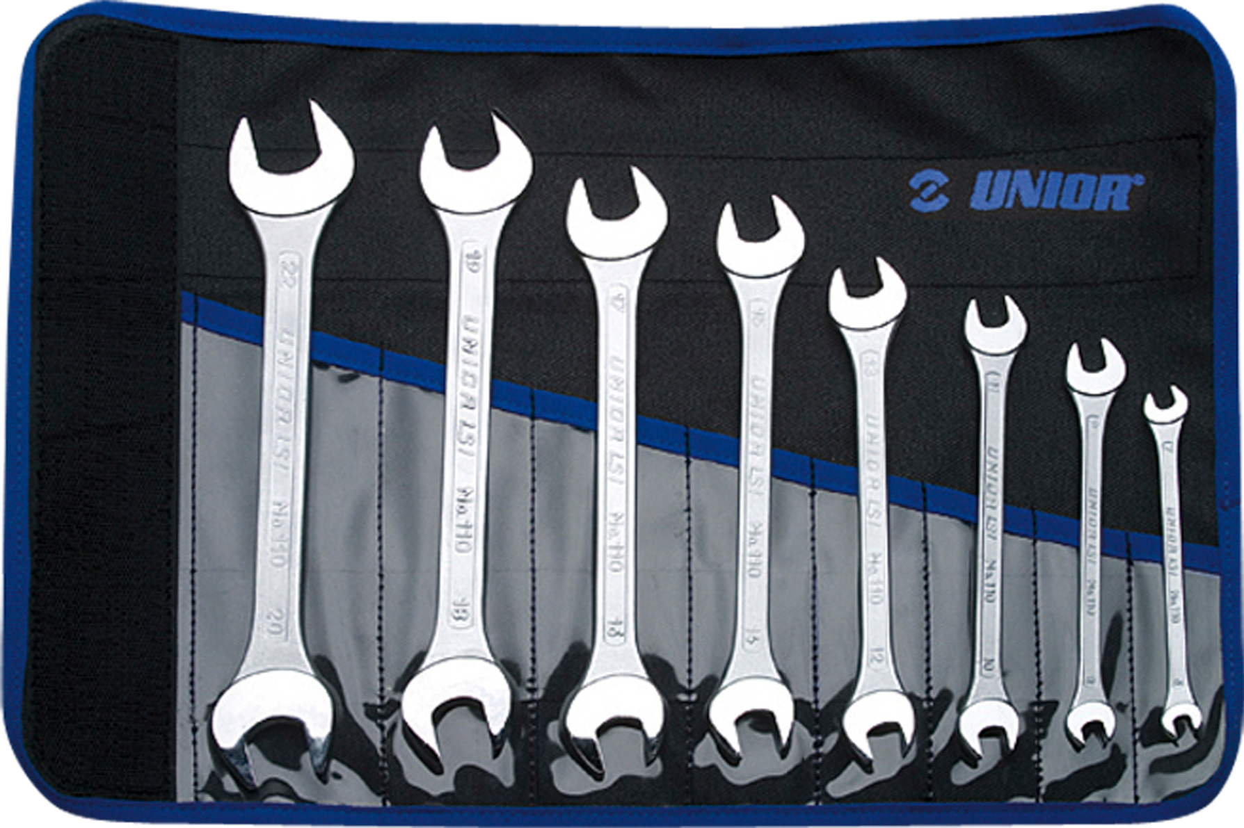 Unior Set de llaves inglesas  Estuche 8-piezas Unior Set de llaves inglesas  Estuche 8-piezas