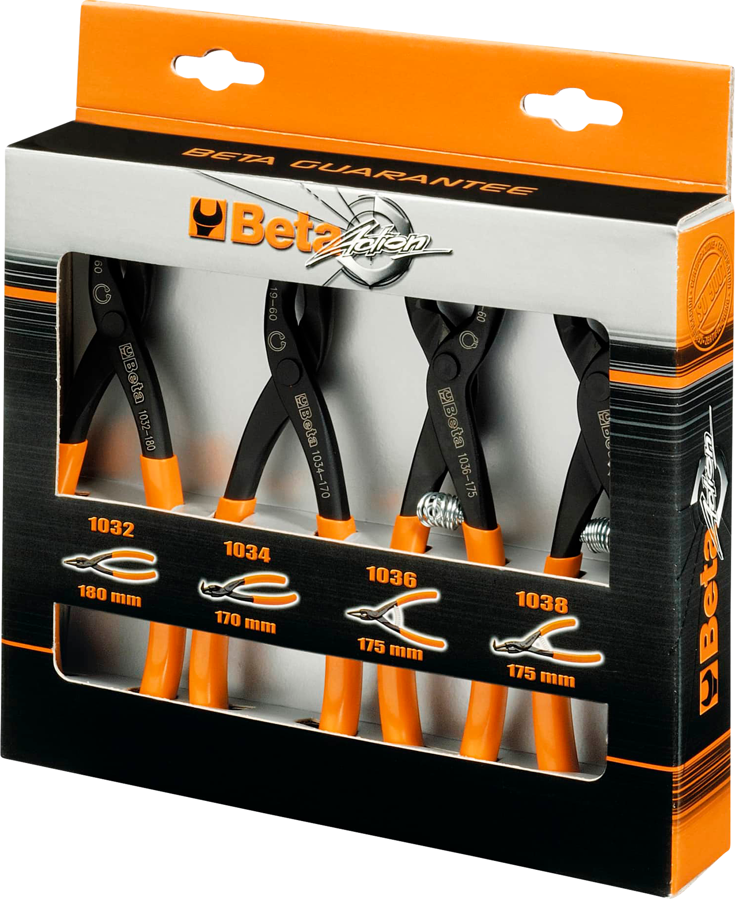 Beta Tools Juego de Alicates de Aro  4-Piezas Beta Tools Juego de Alicates de Aro  4-Piezas