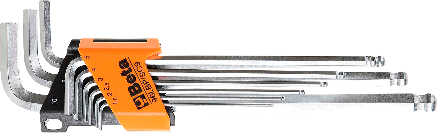 Beta Tools Juego de Llaves Allen  Largas Redondeadas Beta Tools Juego de Llaves Allen  Largas Redondeadas