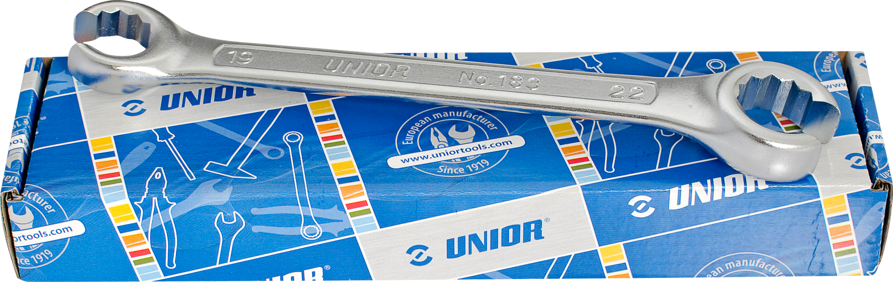 Unior Set de llaves de boca abierta  6-piezas Unior Set de llaves de boca abierta  6-piezas